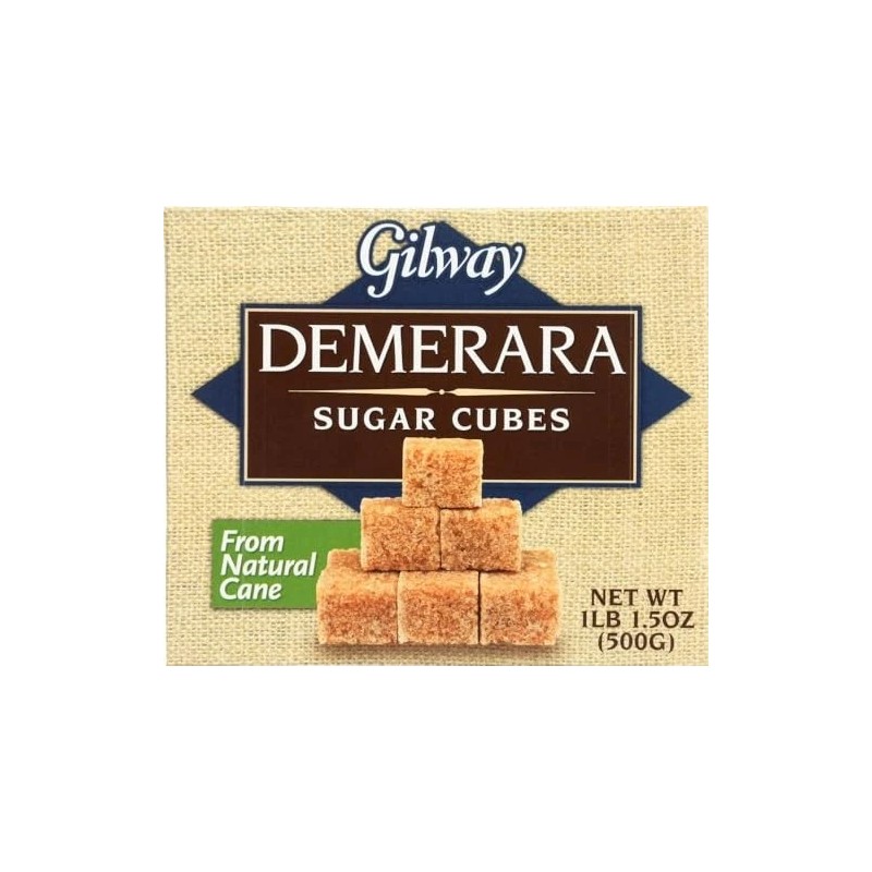 Gilway Demerara Sugar Cubes | From Natural Cane Sugar |