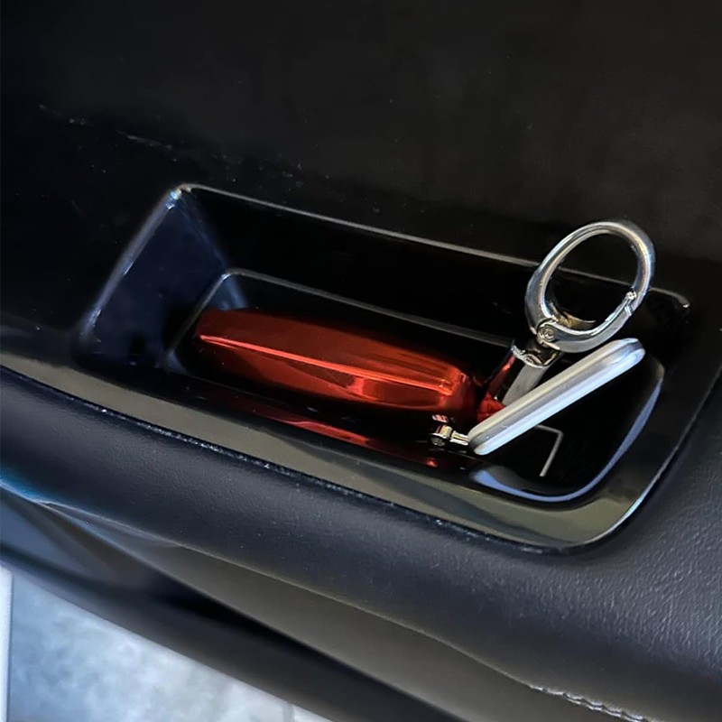 MICROCK Front Door Handle Pocket Organizer Side Storage Box Insert