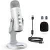 ZealSound - Micrófono de podcast para PC, micrófono USB con