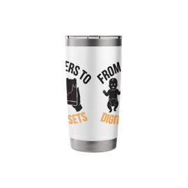 Crypto Mom Cryptocurrency Trader Blockchain Day Trading Stainless Steel Insulated Tumbler