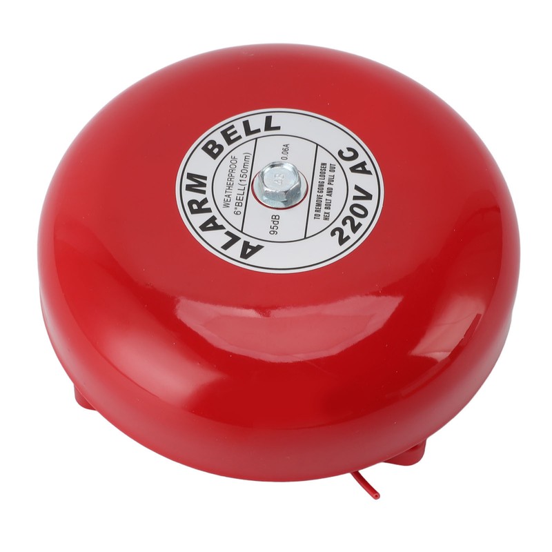 Fire Alarm Bell High Sensitivity Super Loud Sound Electric Round