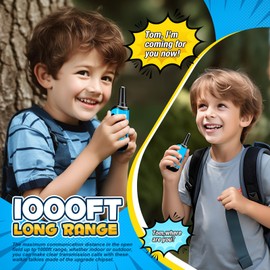 EUCOCO EUCOCO Geschenk Junge 3 4 5 6 7 8 Jahre, Spielzeug ab 3-10 Jahre Junge Outdoor Spielzeug Walky Talky Kinderspielzeug ab 3-8 Jahre Jungen Geschenkideen für 3-8 Jährige Jungs