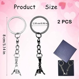 Pinky Promise Gift for Him Her, Creative Key Chains Matching Couples Stuff Gifts for Him Her Boyfriend Girlfriend Best Friend Cute Keychains Anniversary Valentines Birthday Gifts for Wife Husband