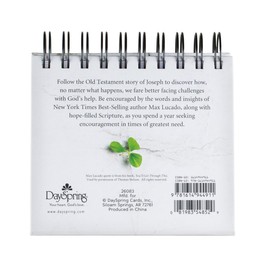 DaySpring - Max Lucado - You'll Get Through This: Hope and Help for Your Turbulent Times - An Inspirational DaySpring Day Brightener - Perpetual Calendar (26083)