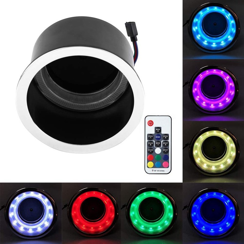 KIMISS 3.7inch DC12V 3W Plastic RGB LED Light Drink Cup