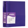 JAM Paper® 2 Inch Binders - Purple Grid - Sold