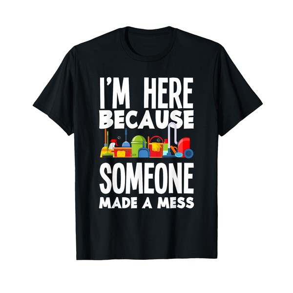 Custodian Janitor Janitorial Funny School Custodians T-Shirt