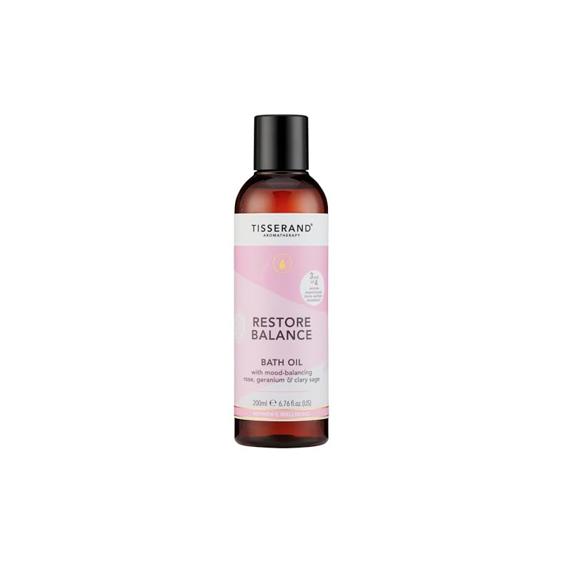Tisserand Restore Balance Bath Oil - 200ml