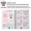 Weekly Planner 52 Sheets Undated Weekly Planner A5 Planner Weekly
