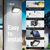 Solar Flood Lights Outdoor 2 Pack LED Motion Sensor Solar