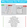 Magnetic Chore Chart for Kids, ADHD Task Tracker Easy-Check Routine