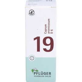 BIOCHEMIE Pflüger 19 Cuprum Arsenicosum D 6 Tablets Pack of 100