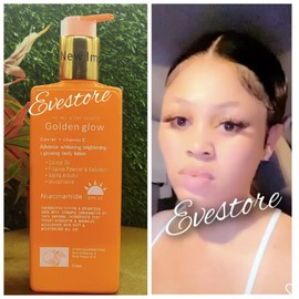 Golden Glow Body Milk 500ml Lotion Caviar + V- C Advanced Active Whitening Milk