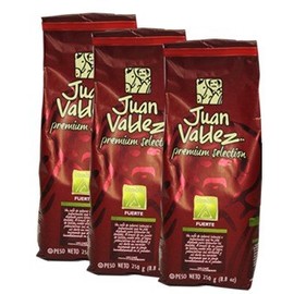 Juan Valdez Premiun Selection Coffee Cumbre -Fuerte 8.8 Oz Pack of 3
