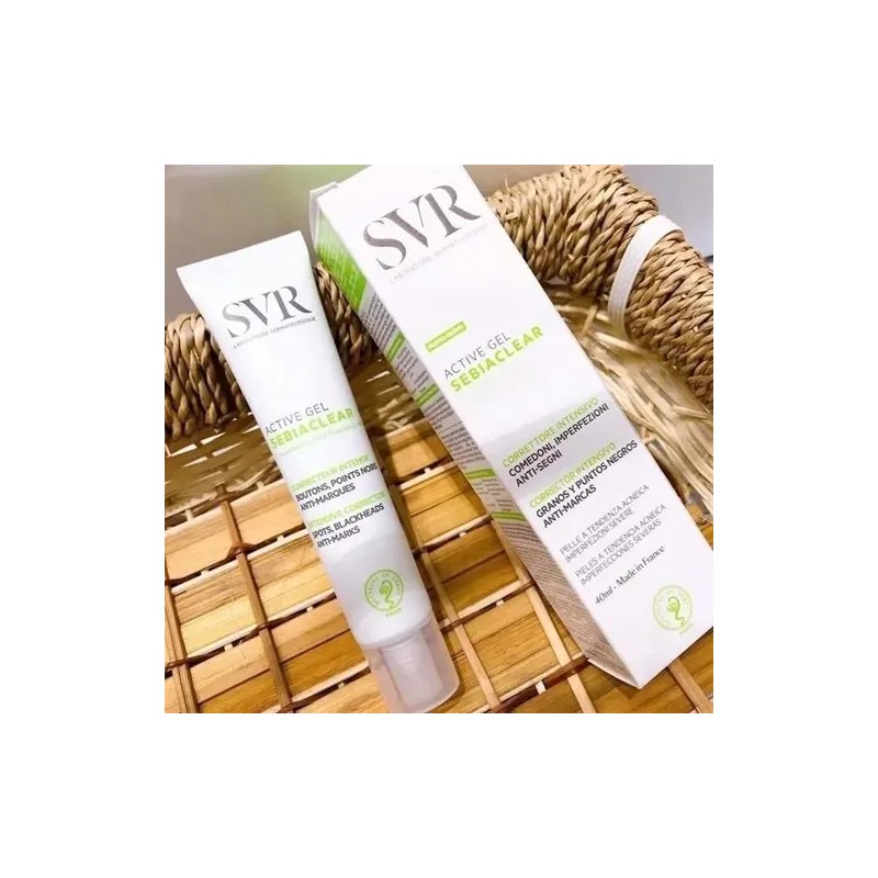 SVR Sebiaclear Active Gel Antiacné 40 ml para Piel Grasa
