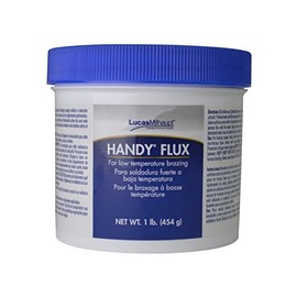 Handy Flux - 1 Lb Jar General Purpose Jewelry Making Metal Brazing Soldering Flux
