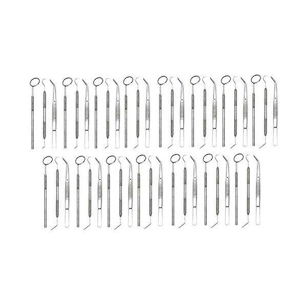 G.S 45 Instruments Basic Dental Set Mirror Explorer College PLIER