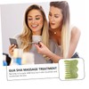 Healvian 1pc Natural Jade Massage Comb for Scalp Relief and