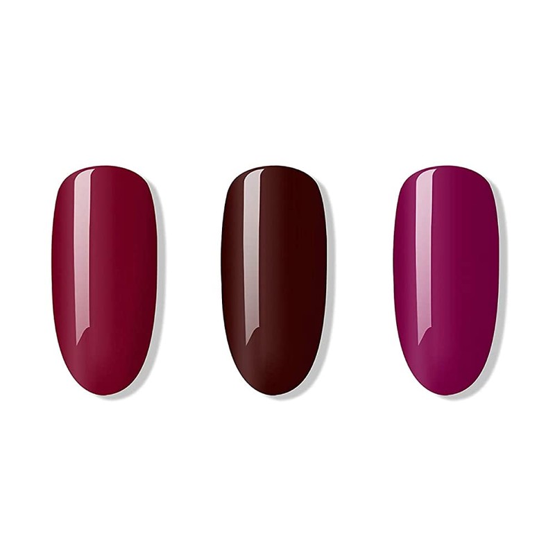 BLUESKY Gel Polish, Gel Nail Polish Set, Winter Warmers, 3