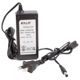 LEDupdates UL LISTED 12V 3A 36W LED power supply driver for LED Light U.S