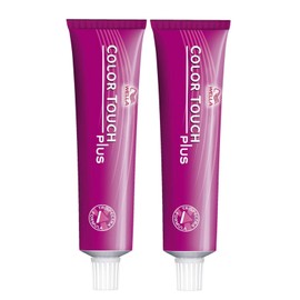 WELLA Professionals Colour Touch Plus 66/03 Dark Blonde Intensive Natural Gold 60 ml Pack of 2