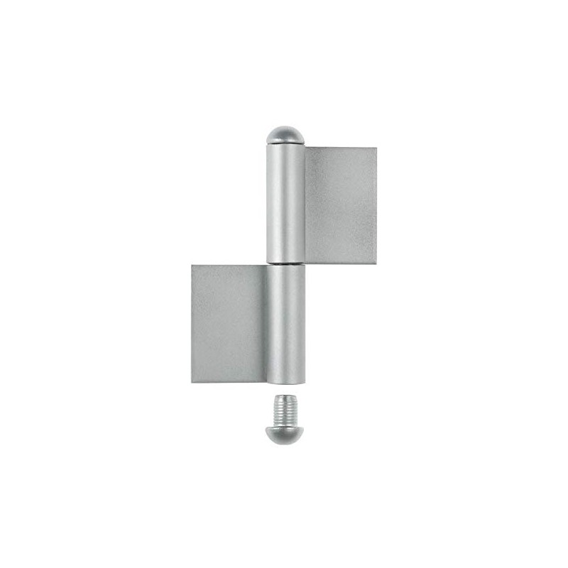 Construction hinge: KO4 80 mm / Ø9 mm / 1