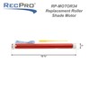 RV Electric Roller Shade Replacement Motor for Irvine Brand Roller