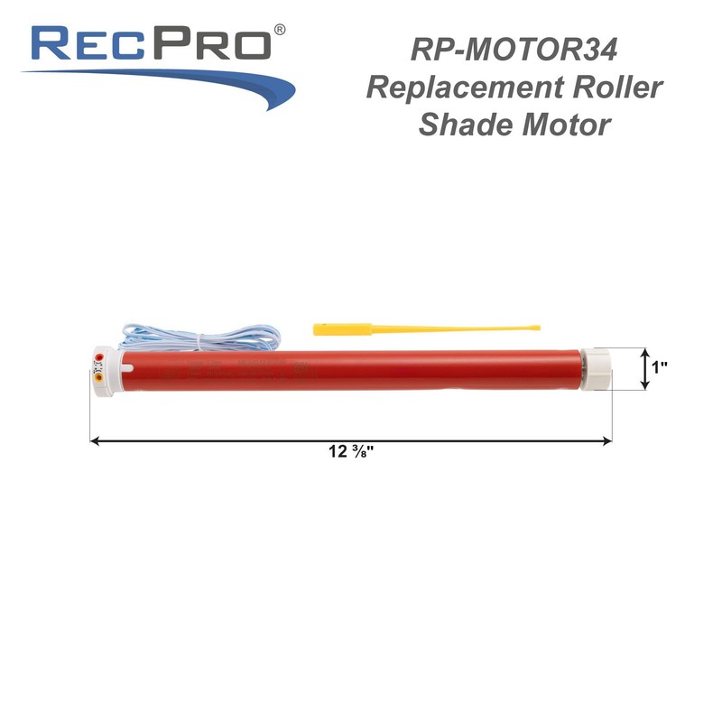 RV Electric Roller Shade Replacement Motor for Irvine Brand Roller