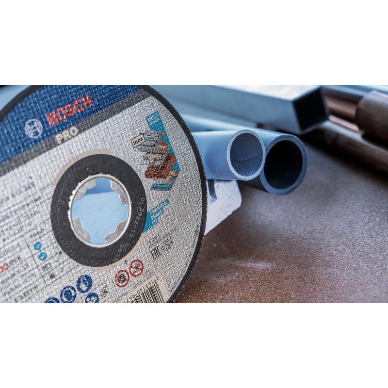 Bosch Professional 1x Straight Cutting Disc (for MultiMaterial, X-LOCK, Diameter