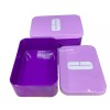 Clinique Empty Tin Box by Clinique Purple Color X Lot