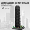 CSNRHG John Hancock Center Chicago Architecture Model Building Blocks Sets