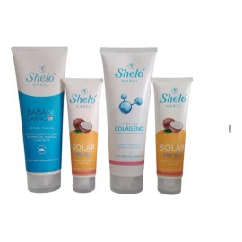 Cremas Faciales Colágeno Baba De Caracol Bloqueador De Shelo                                                                                          