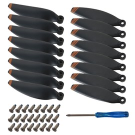 GRABOTE 16Pcs Replacement Propellers with Screwdriver & Screws, Low-Noise and Quick-Release Blades Props Compatible for DJI Mini 2 / Mini SE/Mini 2 SE/Mini 4K Drone