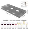 DESONAUT 2 Pcs Wine Glass Holder,Stemware Rack Punch-free Hanging Under