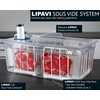 LIPAVI Sous Vide System Model NXC20-UNIR - with C20 Container,