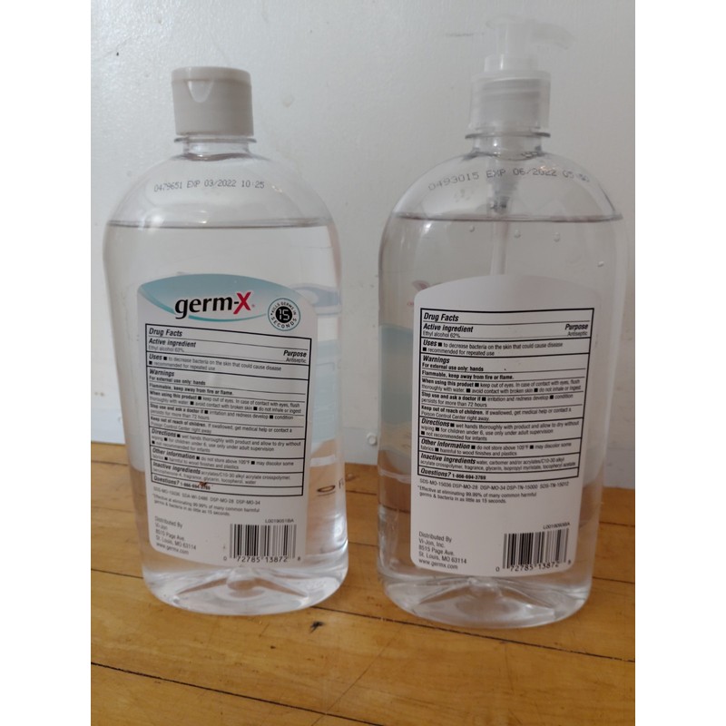 GERM-X HAND SANITIZER 1 LITER ORIGINAL ADVANCED