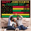 Juneteenth Decorations Happy Juneteenth Backdrop Banner - Juneteenth Freedom Day