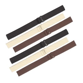 JIUSERLU Adjustable Elastic Bands For Wigs, Adjustable Wig Bands (Mixed, 1‘’ x 6pcs)