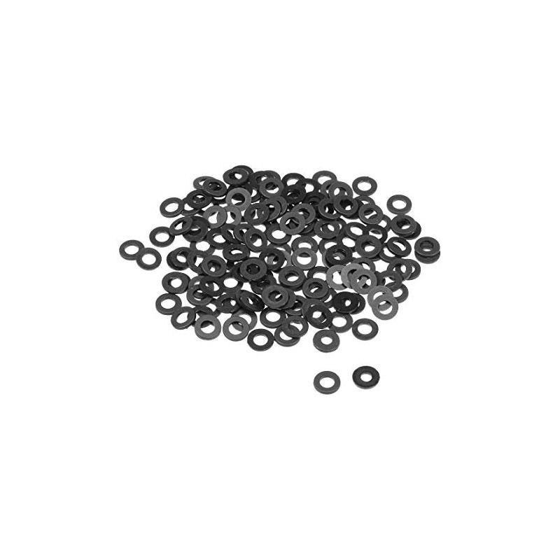 sourcing map Nylon Washers for 4 mm ID Screw Bolts