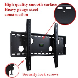 VideoSecu TV Wall Mount Bracket for 37 40 42 44 46 48 50 52 55 58 60 62 65 70 72 75 80 inch LCD LED UHD HDTV TV Display MP502B
