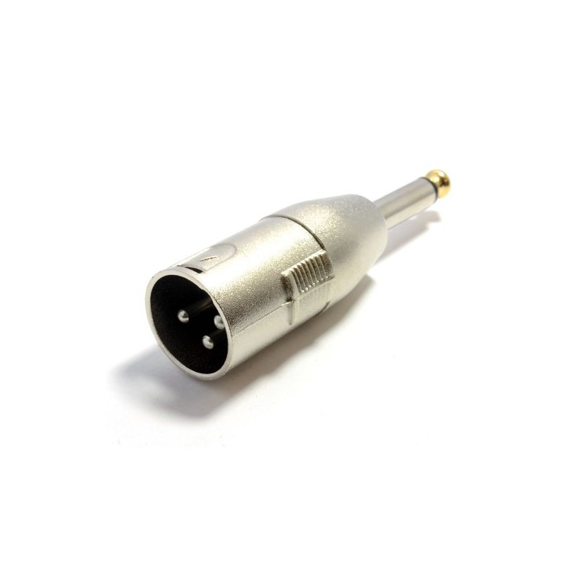 kenable XLR Male Plug 3 Pins to 6.35mm Mono Jack