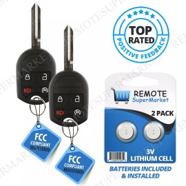 RemoteSuperMarket 2 for Ford 2011 2012 2013 2014 2015 2016 F150 F350 keyless Remote start Key Fob