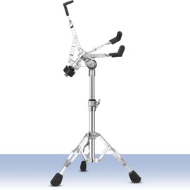 HAIRIESIS Snare Drum Stand Double Braced Adjustable Snare Stand Fits 10''-14'' Dia Drums,Height Range 14 - 23 Inches for Beginners