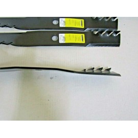 Predator 3 REPL XHT Heavy Duty MULCHER USA Blades Compatible with John Deere TCU15881 M133381 M128485