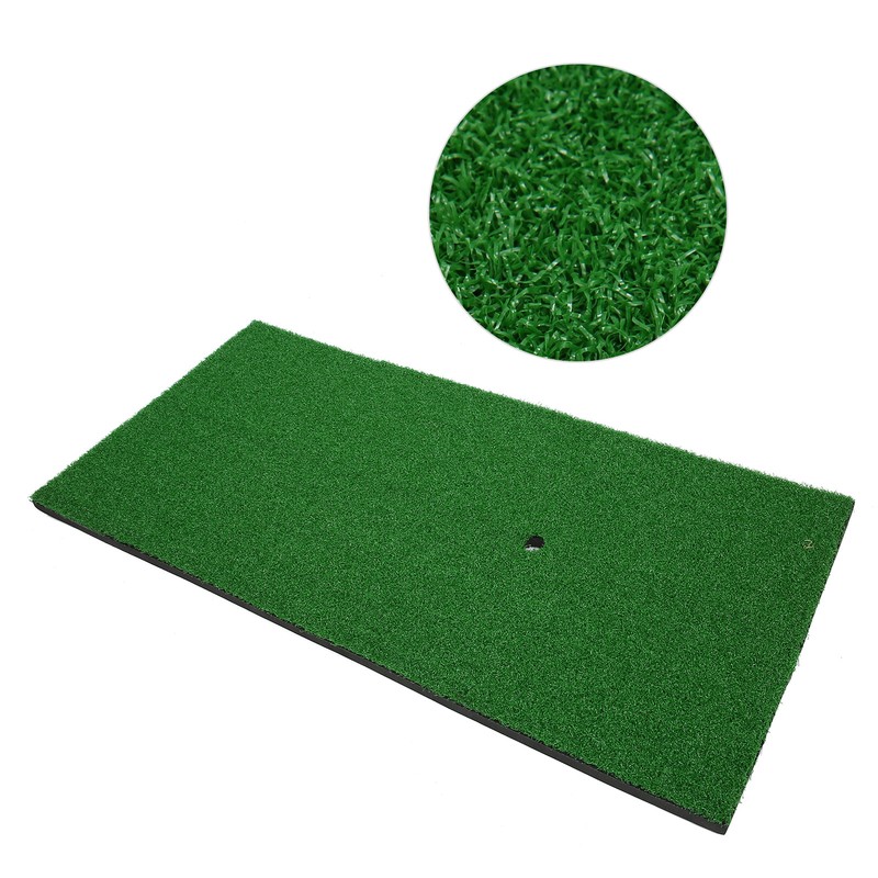 Golf Mat Nylon Grass Golf Training Practice Hitting Pad Equipment