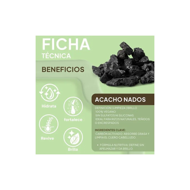 Crema Para Peinar Skala Carbón Activado Cabello Rizado 1kg