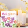 Religious Easter Cards - Christ is Risen, pack of 5,