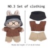 Total 6 Sets 17cm Dolls Clothes Dress and Accessories Include