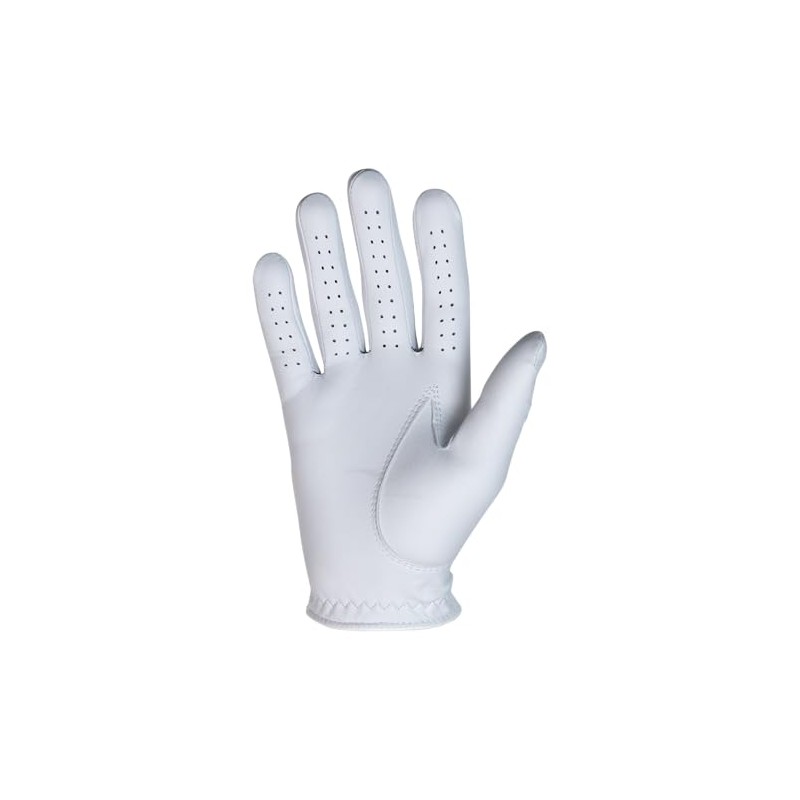 FootJoy CabrettaSof Men's Golf Glove,White,XL