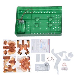 3D Paper Folding Dinosaur Toy Jigsaw Puzzle Science Experiment Toy Kit Birthday Gift for ChildrenElectric Tyrannosaurus